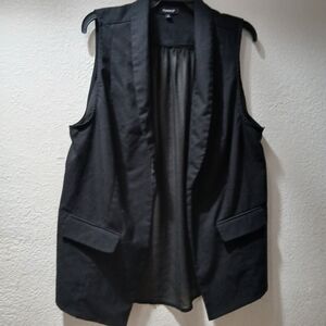 Torrid Black Sleeveless Vest